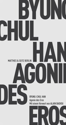 Agonie des Eros von Matthes & Seitz Berlin